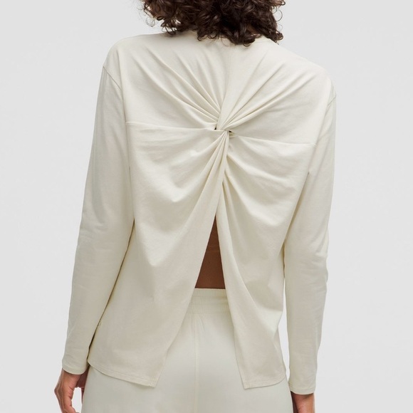 lululemon athletica Tops - NWT Lululemon Twisted-Back Relaxed Fit Long Sleeve